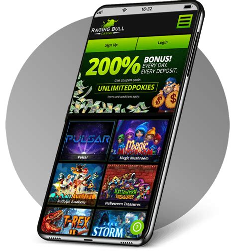 raging bull casino login mobile